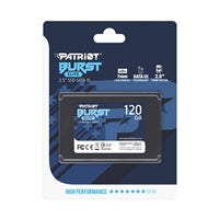 Patriot Burst Elite 120GB SATA III SSD - 450MB/s 2.5 Patriot Burst Elite 120GB SATA III SSD - 450MB/s 2.5